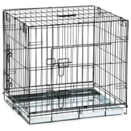 Beeztees klatka/kojec 2-drzwiowy dla psa 63x55x61 cm