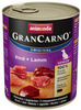 Animonda grancarno senior rind lamm wołowina + jagnięcina puszka 800g