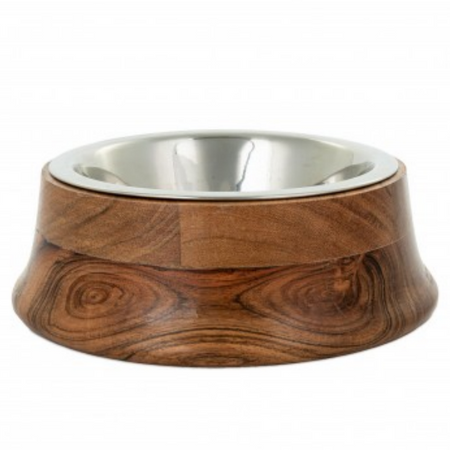 Barry King miska w oprawie drewnianej 12 cm S