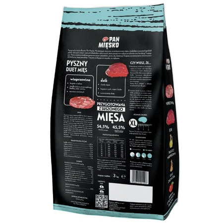 Pan Mięsko wieprzowina z dzikiem 9 kg