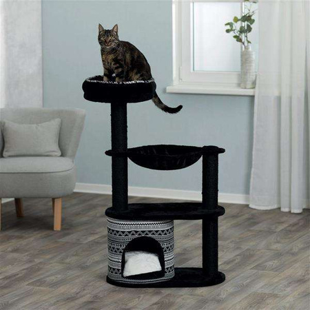 Drapak stojący Giada, 112 cm, czarno/biały