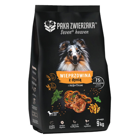 Paka Zwierzaka Seventh Heaven wieprzowina z dynią dla psa 9 kg
