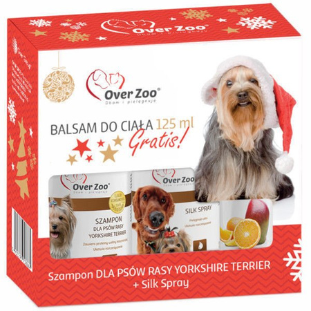 Zestaw świąteczny over zoo dla psów rasy yorkshire terrier + prezent dla ciebie!