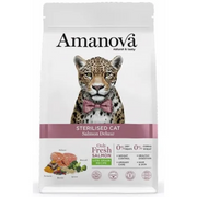 Amanova Cat Sterilised Salmon Deluxe Łosoś 300 g