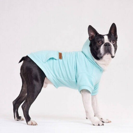 amiplay Texas bluza z kapturem dla psa niebieska 25 cm