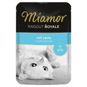 Miamor Ragout Royale z Łososiem w galaretce saszetka 100g