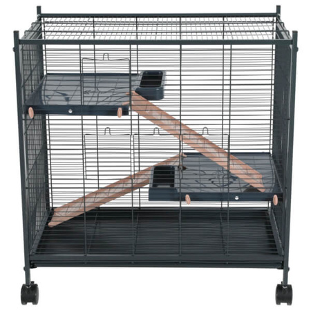 Zolux klatka Indoor2 mini loft dla wiewiórki, szynszyla, fretki, szczura 72x43x73 cm