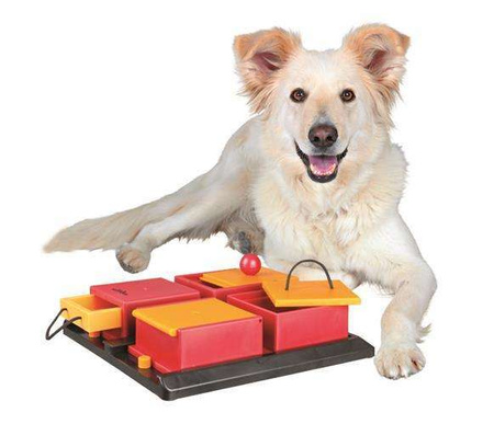 ZABAWKA DLA PSA "POKER BOX" 31x10x31cm