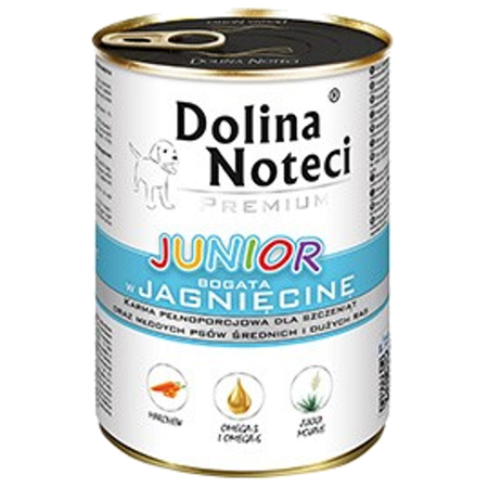 Dolina noteci premium junior jagnięcina 400g