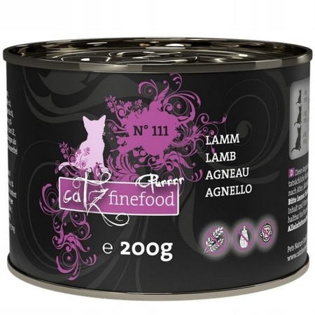 Catz Finefood Purrrr N. 111 jagnięcina 200 g, 400 g, 800 g