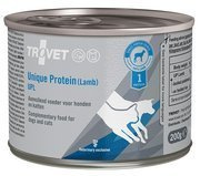 Trovet unique protein upl jagnięcina dla psa i kota puszka 200g
