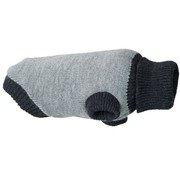 amiplay Oslo sweterek dla psa szary 19 cm