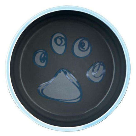 Miska ceramiczna z gumową podstawą, 0.4 l/ř 12 cm