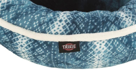 Lumi, Legowisko, dla psa/kota, czerwone, owalne, 50cm