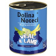 Dolina Noteci Superfood Cielęcina i jagnięcina dla psa 800 g