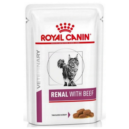 Royal Canin Renal Feline wołowina dla kota 85 g