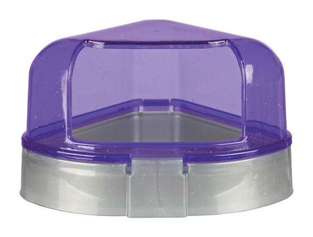 TOALETA NAROŻNA Z DASZKIEM +ŁOPATKA