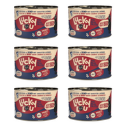 ZESTAW Lucky Lou Lifestage Senior drób i wołowina 6 x 200 g