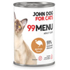 John Dog for Cats 99 Menu perliczka 400 g