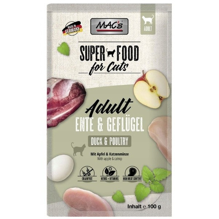 MAC's kaczka i drób dla kota 100 g