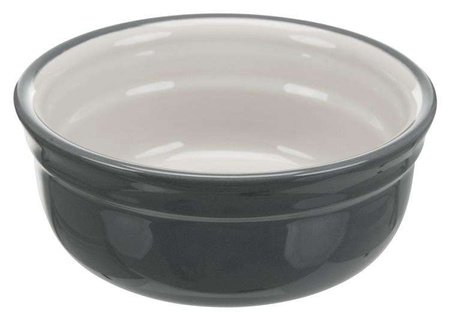 Zestaw misek Eat on Feet, 2 × 0.6 l/o 15 cm, petrol/jasny petrol/szary/jasnoszary