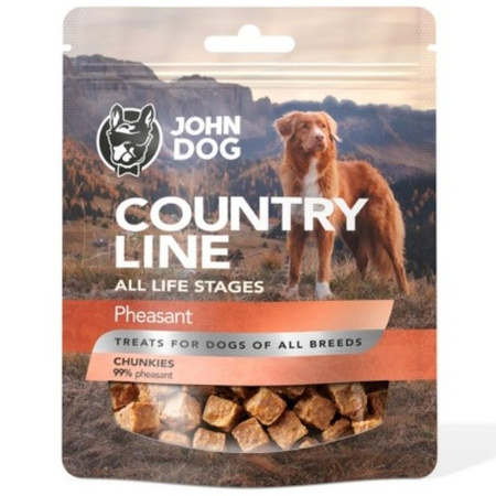 John Dog Country Line Chunkies bażant 100 g