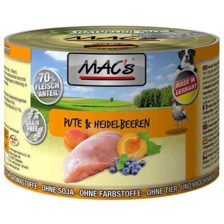Mac's indyk, borówka 200 g