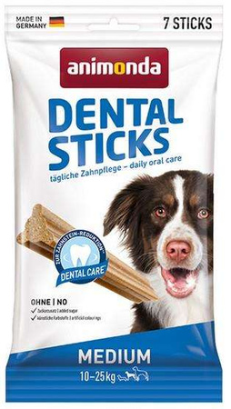 Animonda dental sticks medium 10-25kg 7szt