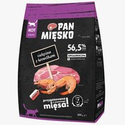 Pan Mięsko cielęcina z krewetkami dla kota S 400 g