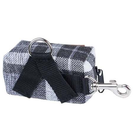 Torebka na worki do psich odchodów amiplay london szara