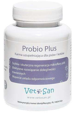 Vetosan Probio Plus 60 tabletek