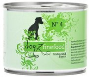 Dogz finefood n. 04 kurczak i bażant 200 g