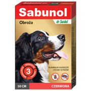 Dr. seidel - sabunol obroża przeciw kleszczom i pchłom dla psa 50cm