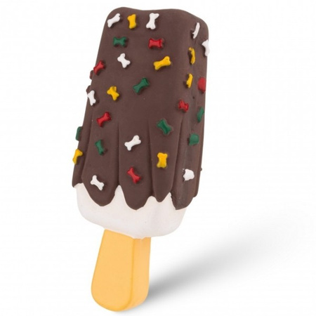 Zabawka, dla psa, lody na patyku, lateksowe, 14 cm