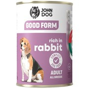 John Dog Good Form królik 400 g