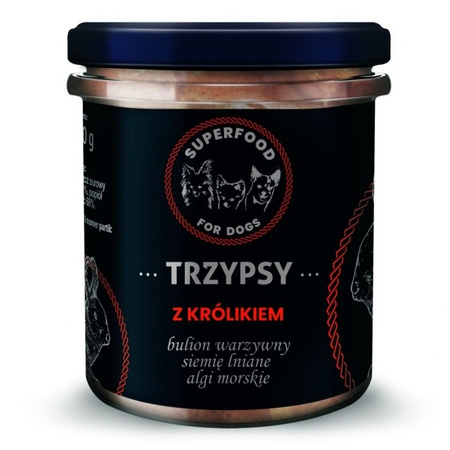 Trzypsy wieprzowina z królikiem dla psa 300 g