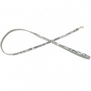 Smycz dla psa, Wild Snake, szara, skórzana nikiel, 13mm/120cm