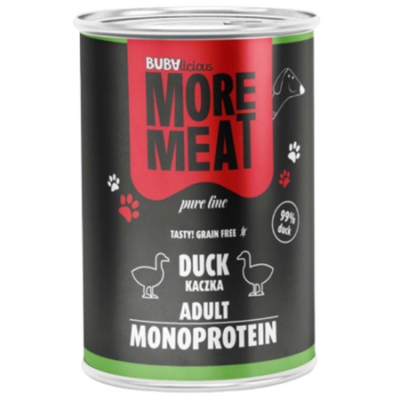 BUBAlicious More Meat mono Pure Kaczka 400 g