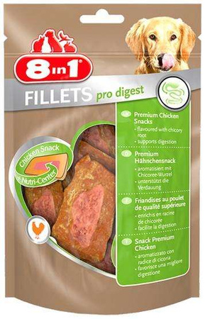 8in1 Fillets Pro Digest - przekąska na lepsze trawienie 80g