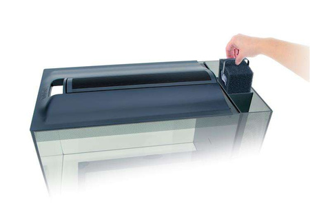 Zestaw akwarium Fluval SPEC XV 54 L, 56 x 45 x 29 cm, czarny