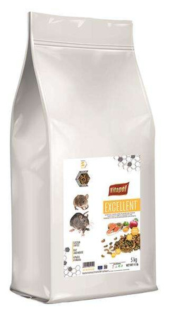 Excellent karma pełnoporcjowa dla szczura i myszy, 5 kg
