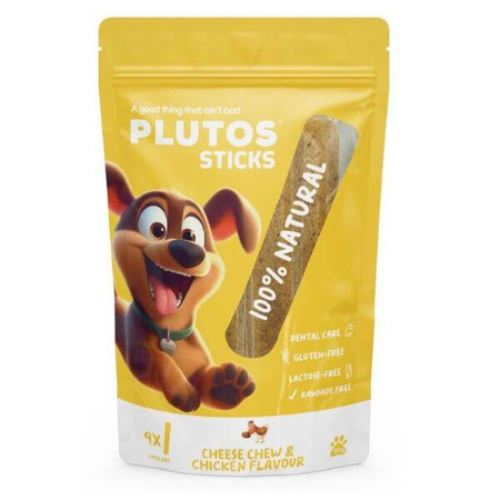 Przysmak dla psa Plutos Sticks ser i kurczak 160g