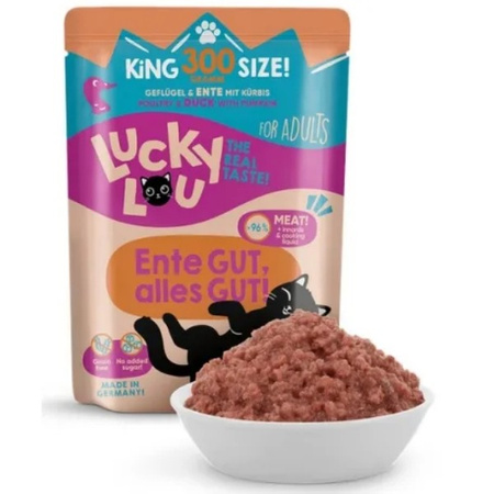Lucky Lou Lifestage Adult Drób i kaczka saszetka 300 g
