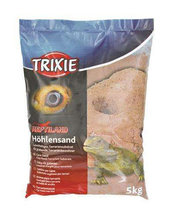 Piasek jaskinny do terarrium, 5 kg, czerowny