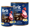 Brit premium by nature turkey & liver junior puszka 800g
