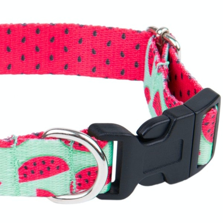 amiplay BeHappy obroża regulowana Watermelon S