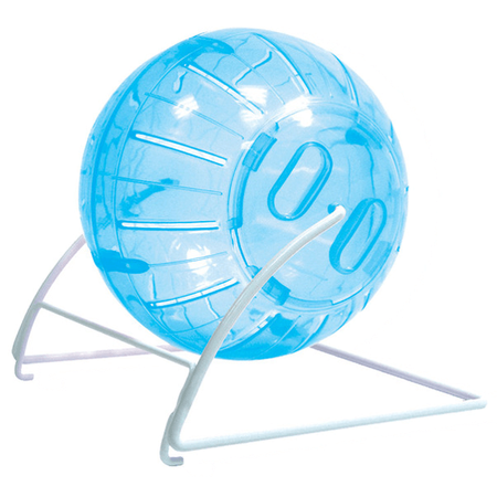 Happet kula do biegania dla chomika 4 w 1 niebieska 11,5cm