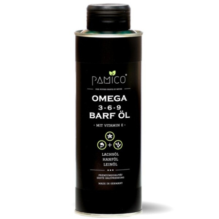 PAMICO BARF olej Omega 3-6-9 + Witamina E 250 ml