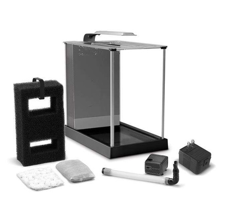 Akwarium szklane Fluval SPEC III z LED, 10L, 27.5 cm x 30 cm x 22.3 cm, czarne