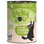 Lucky Lou Lifestage Kitten drób i wołowina 400 g